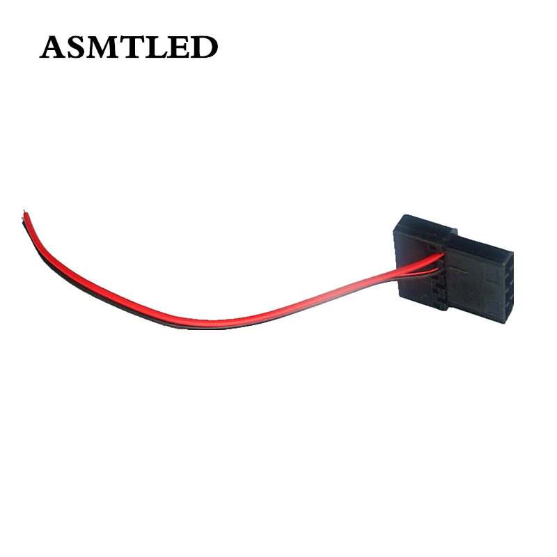 

1/10/100Pcs LED Strip Connector Red Black Wire to Compute PC 2P Female Male Controller For DIY 3528 5050 LED Diode Tape light
