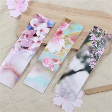 30 шт кавайные японские бумажные закладки сакуры для книг школьные принадлежности аксессуары Канцелярские принадлежности розовые крошечные милые бумажные держатели для страниц