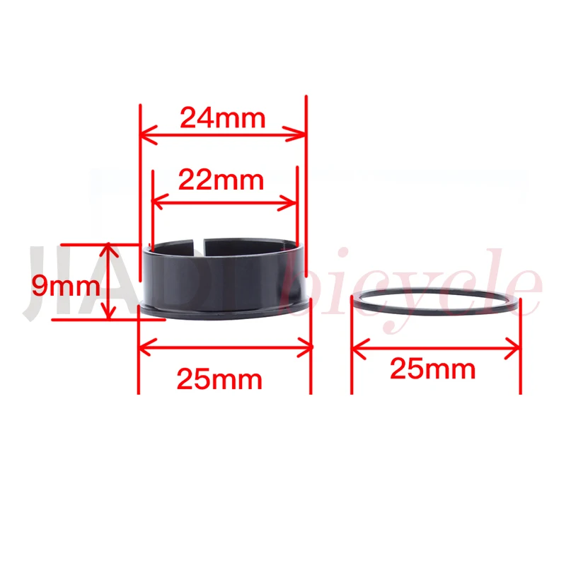 Регулируемые кронштейны для велосипедного велосипеда от 22 мм до 24 мм, комплект для переделки из алюминиевого сплава, практичные аксессуары для велоспорта