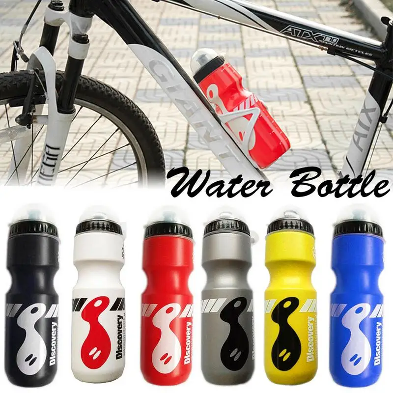 

New Sports PC Plastic Water Bottle With Dust Cover Riding Supplies Mountain Bike Water Bottle