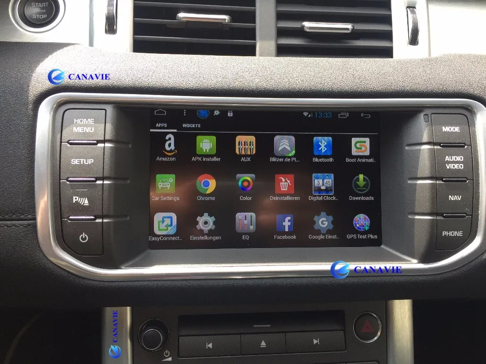 Range rover evoque android