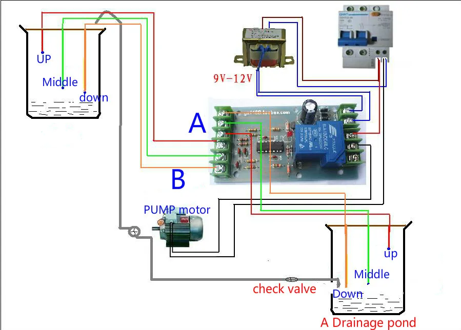 30A DC 12V регулятор уровня жидкости датчик обнаружения воды реле Модуль|modul sky|switching ac
