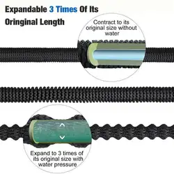 Садовый телескопический шланг уход за газоном полив стрейч шланг-удлинитель UD88