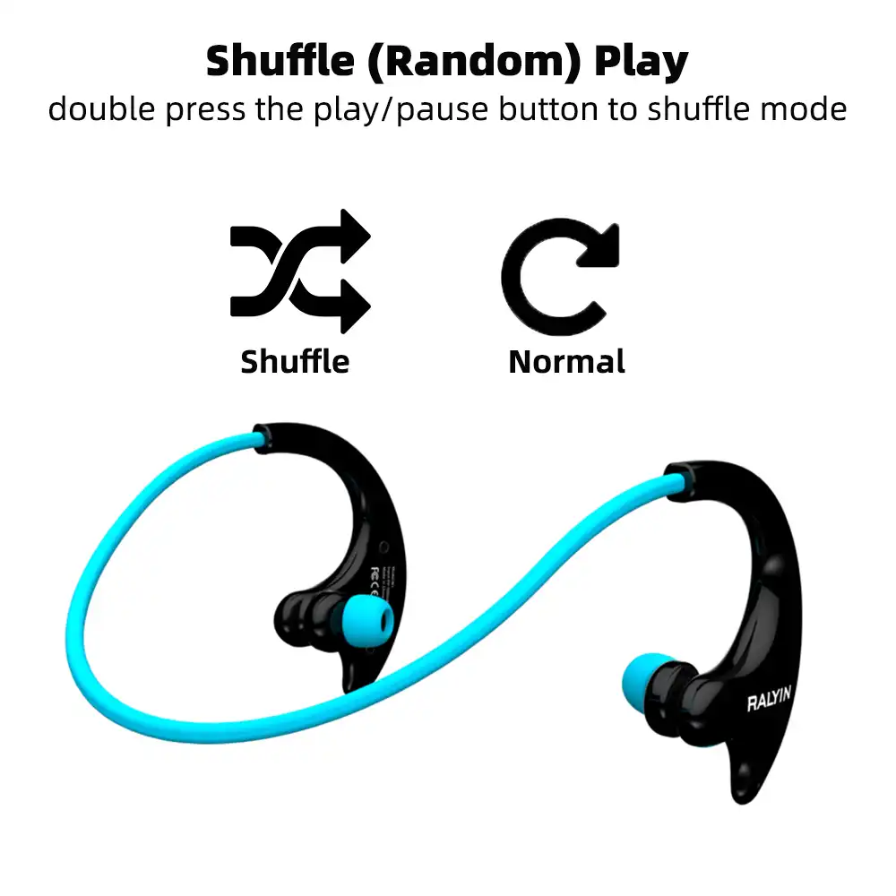earbuds with memory storage