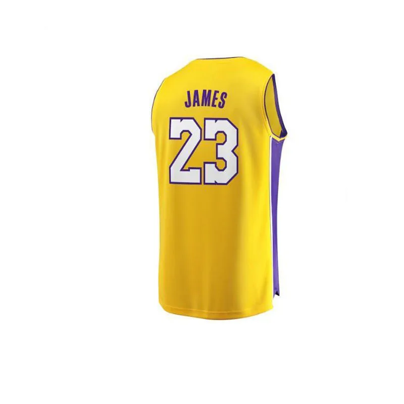 New James Basketball Jersey 23 Embroidery Stitched Basketball Uniforms Set Shirt & Shorts Breathable Training D Tops