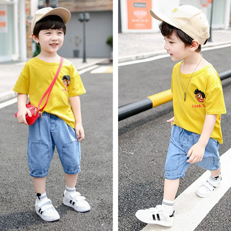 Tieners Kinderkleding Set Reima T Shirt Shorts Katoen Sport pak 2019 Zomer Outfits Jongen