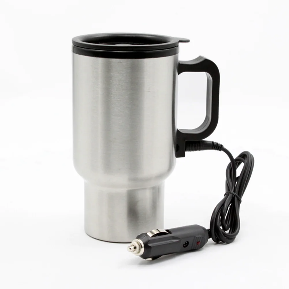 Car Style 450ml 12V Auto Car Heating Cup Stainless Steel