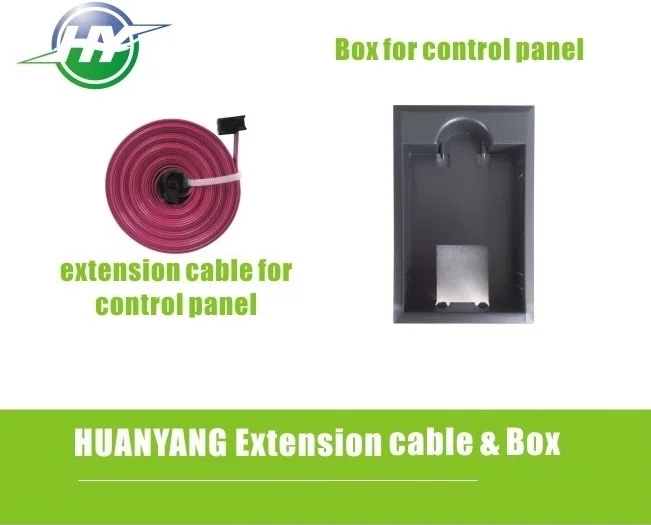 VFD extension cable & box for keypad control panel Huanyang inverter