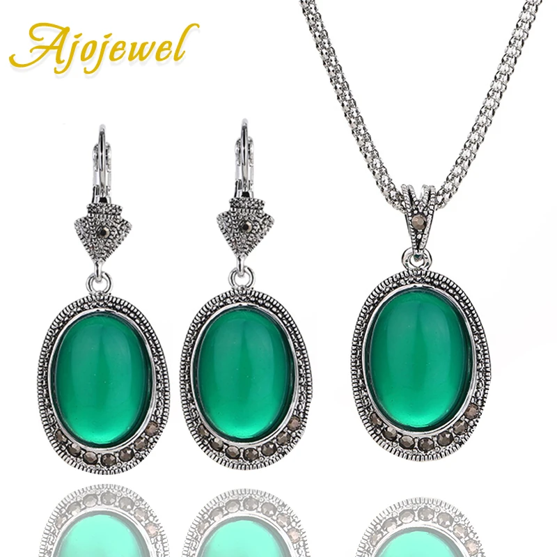 Комплект из колье и серёг с фианитом|earring necklace set|necklace setcostume jewelry set |