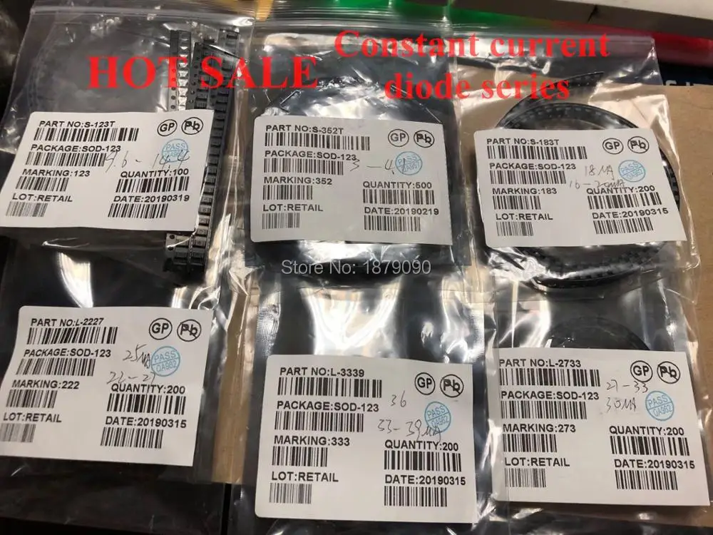 Бесплатная доставка 10 шт. CRD L 2227 25 мА SOD 123 постоянное значение тока 22 27