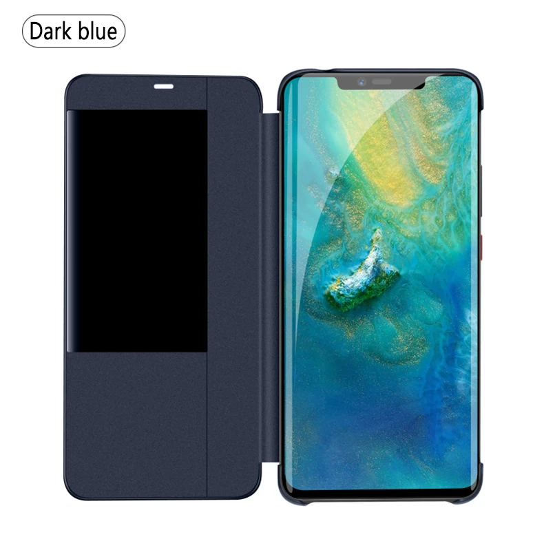Original Smart View Case For Huawei Mate 20 Pro Auto Sleep Wake Up Flip Cover Slim Phone Case For Huawei Mate20 Fundas Capa huawei phone cover