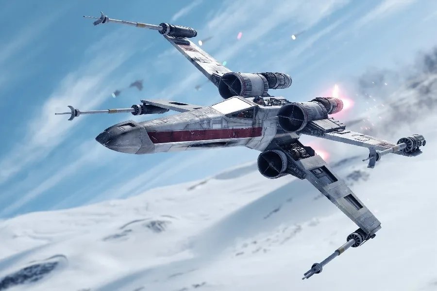 Рамка сделай сам Звездные войны X-wing космический корабль классический фильм
