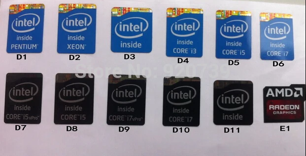 100 のための新しいオリジナルインテル Pentium Xeoni3はi5のi7のステッカーのサイズ ラップトップのステッカーを選ぶ16x21mmd1d2d3d4d5d6 10pcsによって5 8usd D1 Camera D1 Oilsd1 Dvr Aliexpress