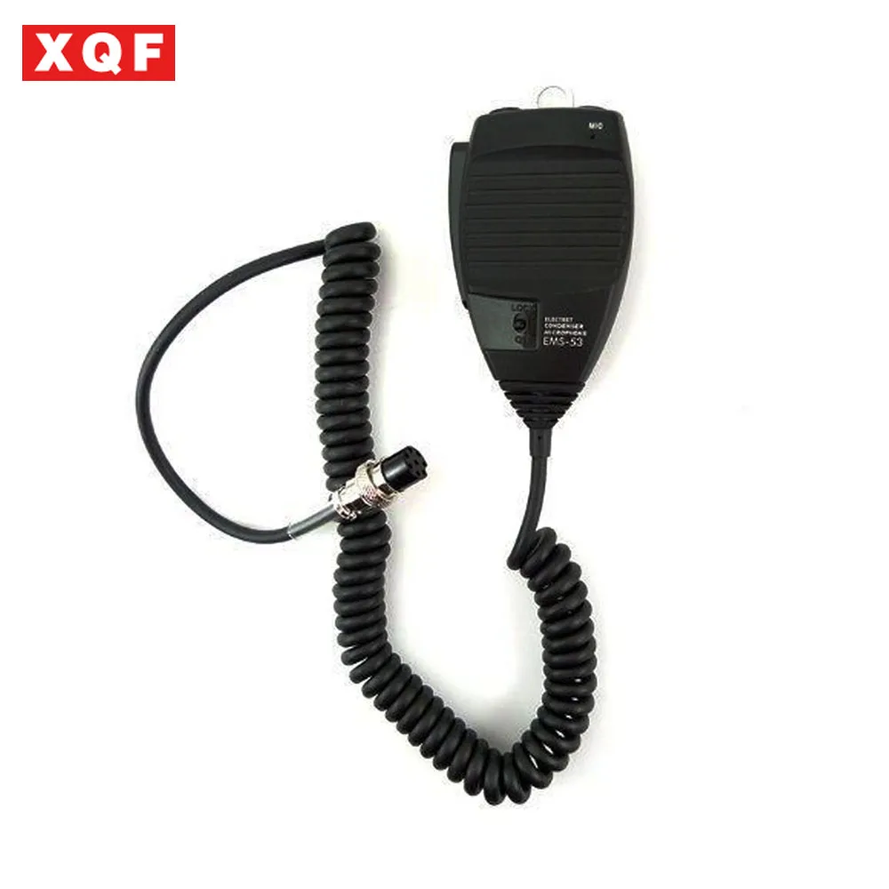 

XQF Mic Microphone for Alinco DR-03 DR-06 DR-135 DR-235 DR-435 DR-635 radio EMS-53