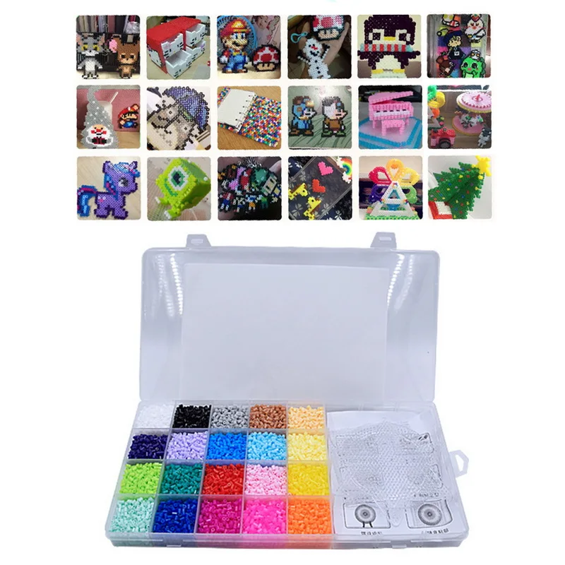 

DIY Magic Beads Animal Molds Hand Making 3D Puzzle Kids Educational beads Toys for Children Spell Replenish Beans