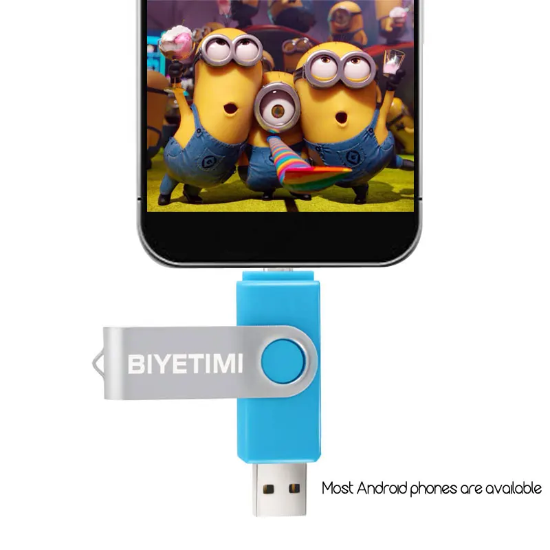 Многофункциональный USB флеш-накопитель Biyetimi, 4 ГБ, 8 ГБ, 16 ГБ, 32 ГБ, 64 ГБ, USB 2,0, карта Micro USB, устройства для хранения