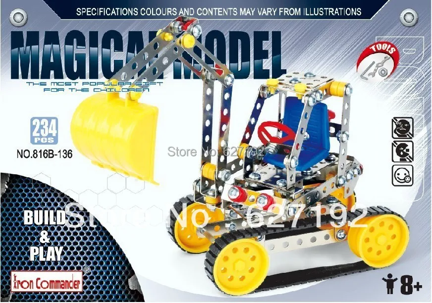 metal toy building kits
