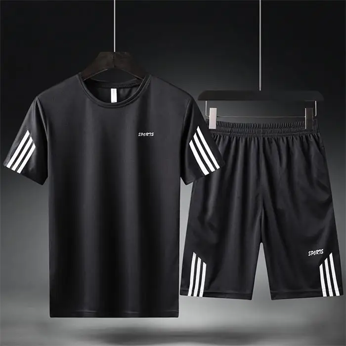 Модный мужской спортивный костюм для бега, баскетбола, футбола, тренировочная Спортивная одежда для велоспорта, фитнеса, одежда для фитнеса, костюм - Цвет: GZ-5