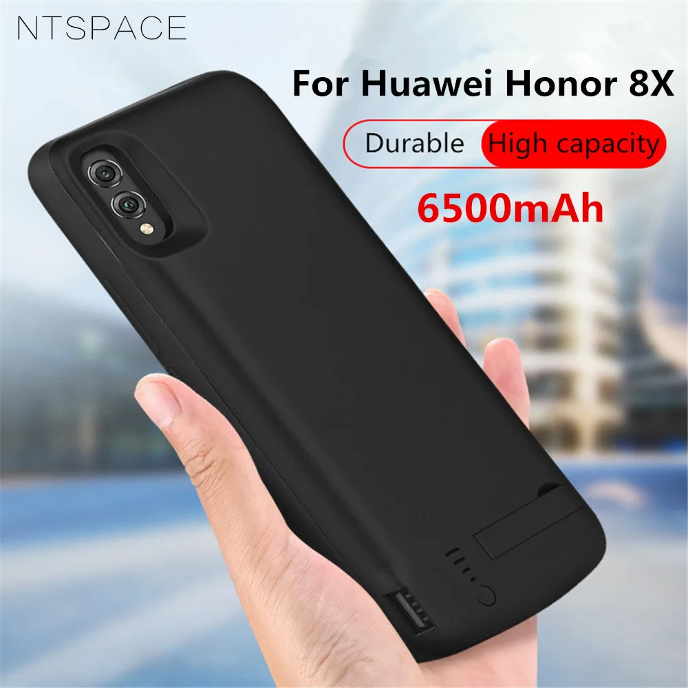 Блок питания NTSPACE чехол для Huawei Honor 8X аккумулятор 6500 мАч резервный блок зарядное