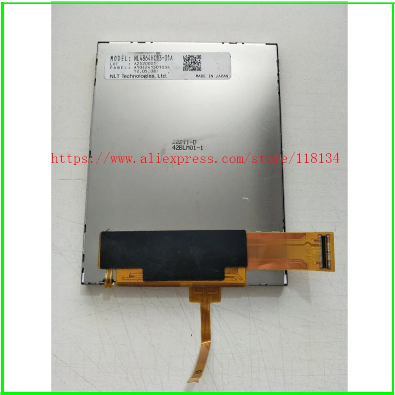 

Have stock! Used 4.1 inch LCD screen with Touch panel digitizer NL4864HC13-01A Display