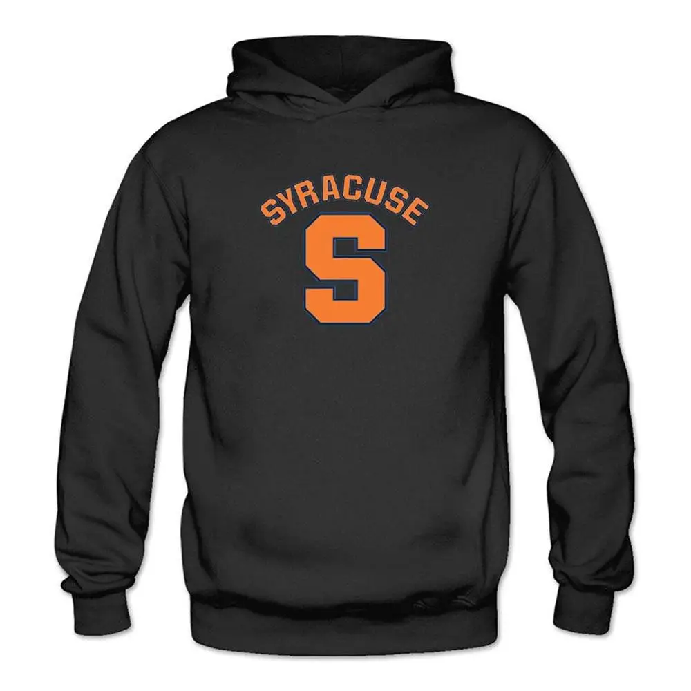 2017 женщин Syracuse University Логотип Hoodied Толстовка Высокое Качество Новизны DIY Кофты С