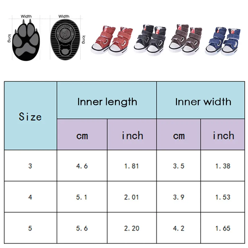 Износостойкая обувь для домашних животных модная Нескользящая парусиновая Обувь для собак спортивная обувь для кроссовок