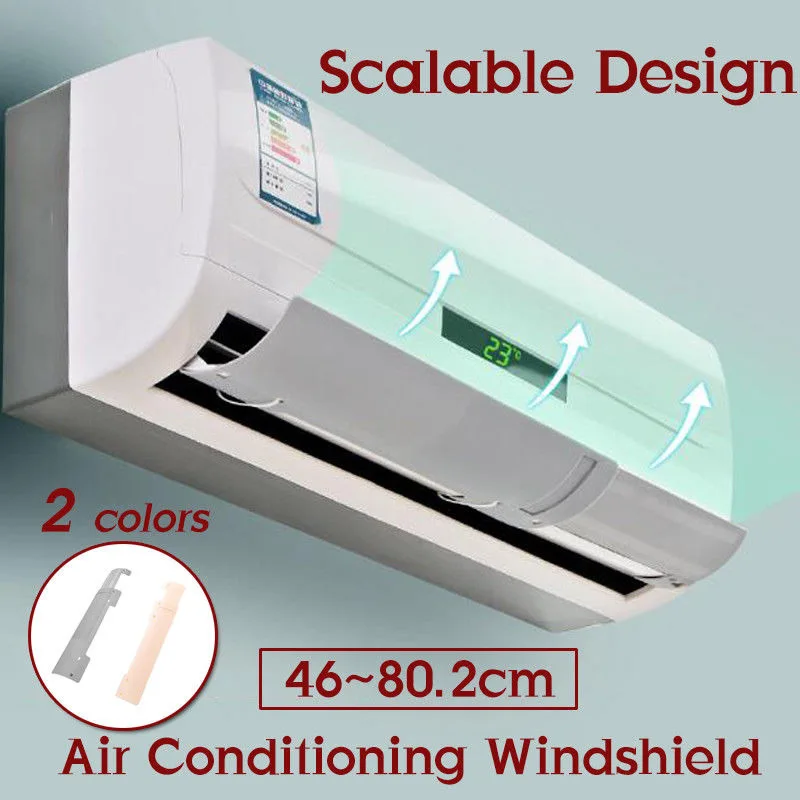Кондиционер ветровое стекло холодного ветра дефлектор выдвижной перегородка для Дома Офиса отеля YU-home