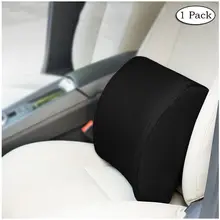 Автомобиль комфорт чистый пены памяти задняя подушка-подушка для поддержки поясницы для офисного автомобиля и стула UZ013