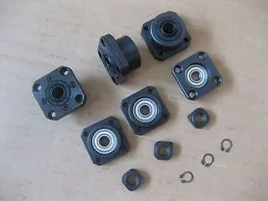 

3 pairs/lot FK20/FF20 ball screw guide end supports Fixed side FK20 and Floated side FF20