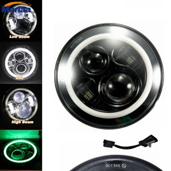 

7" LED Headlight DOT H4 for Yamaha Ultra Classic Electra Glide Street Glide Road King Headlight