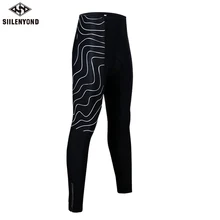 Siilenyond Мужские Pro противоударные велосипедные колготки для велоспорта штаны с Coolmax 3D гелевые мягкие гоночные штаны для велоспорта