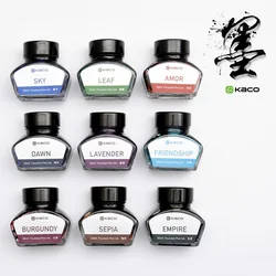 KACO tinta de pluma estilográfica Pure de 30ml, recarga de tintas, Cartucho escolar para dibujo y papelería, convertidor, suministros de escritura para oficina