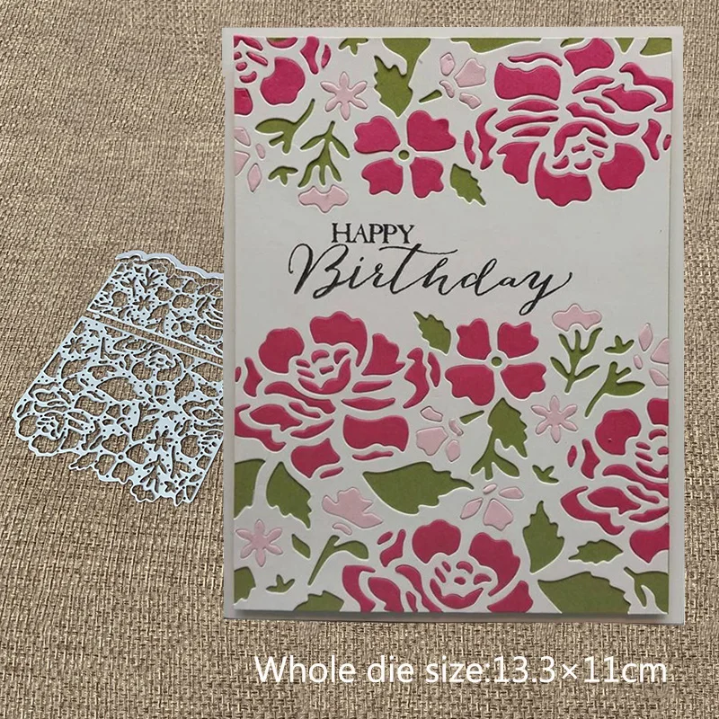 

New Design Craft Metal Cutting Dies cut die flower hollow lace card Scrapbooking Album DIY Paper Card Craft Embossing Die Cuts
