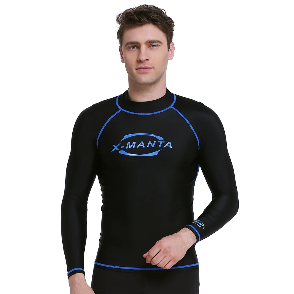 Buy UV Protection Long Sleeve Diving Shirt Men's Quick