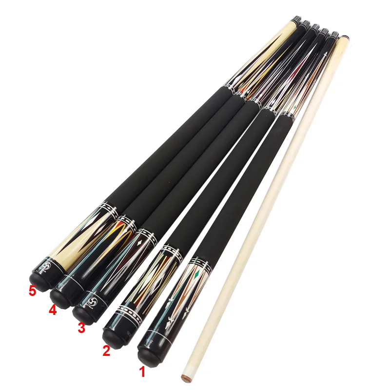 

xmlivet New Maple Wood 13mm Billiards Pool Cue Stick QN series 1/2 center Split Nine-Ball Arm Cue Billiard Accessories China