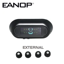 EANOP TPMS S400 External Sensor Tyre Pressure Monitor Tire Pressure Monitoring System Tmps Security Alarm