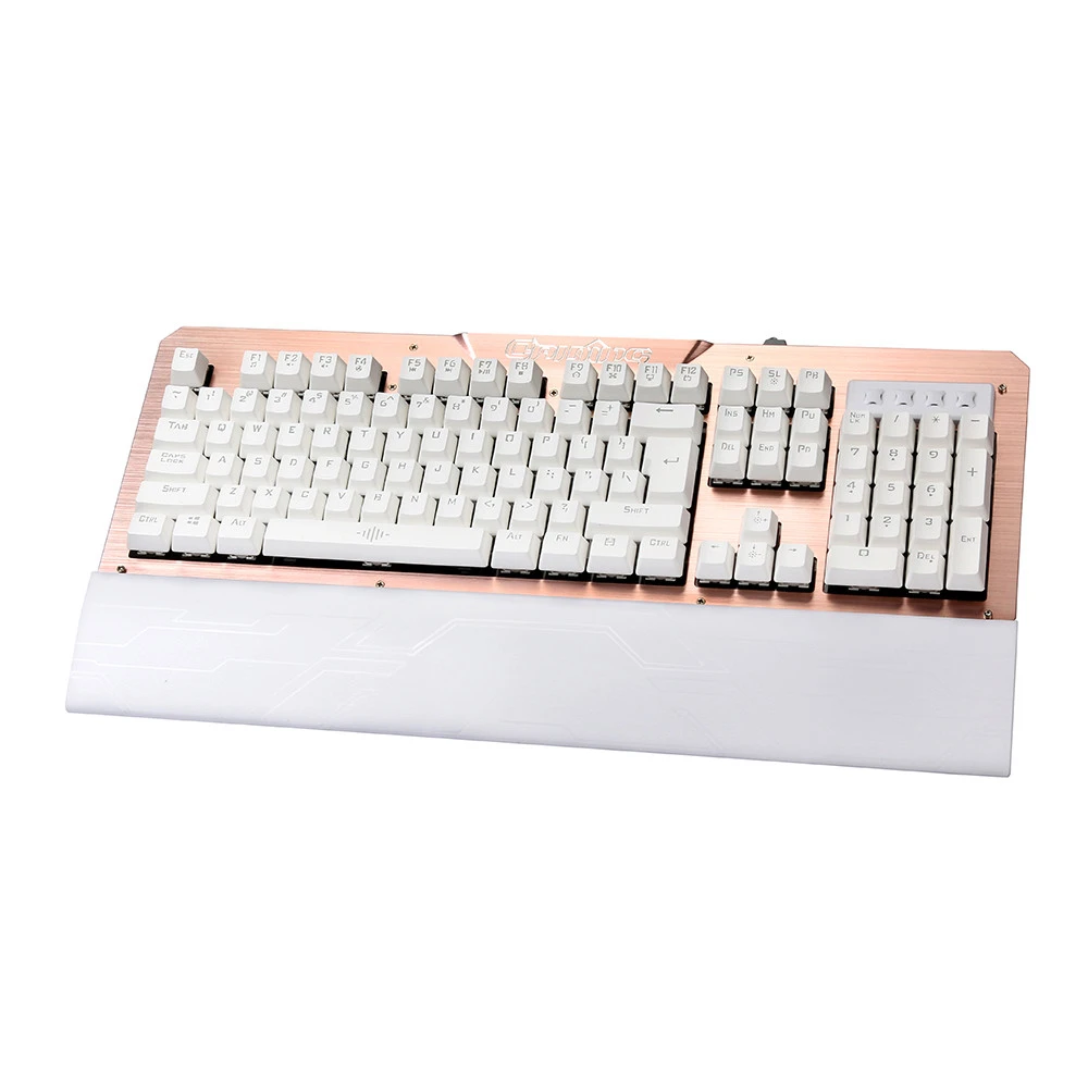 

Mechanical Keyboard 104 keys USB Wired RGB Backlight Combo For Computer Laptop Gamer J19T Ergonomics Mechanical Keyboard Gaming