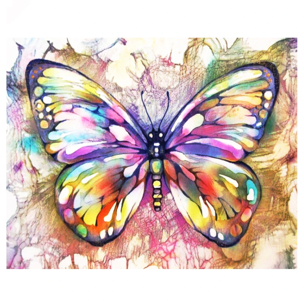 

Diamond Painting Butterfly Diy Embroidery Mosaic Picture Rhinestone Handmade Kits Animal Pattern Home Decor