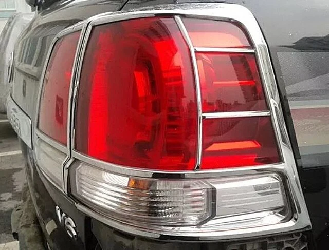 4 шт. хромированные наклейки на задсветильник ру для Toyota LancCruiser 200 LC200 2008 2009 2010 2011 |