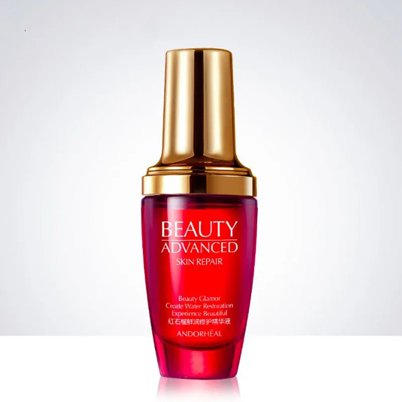 

Red pomegranate Essence Hyaluronic Acid Serum Moisturizing Whitening Lifting Firming Essence Anti-Aging Face Skin Care Repair