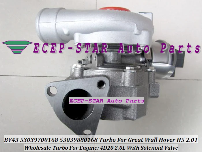 BV43 53039700168 53039880168 5303 970 0168 988 1118100ED01A ED01A турбо для Great Wall Hover H5 1118100 T 4D20 2 0 л| |