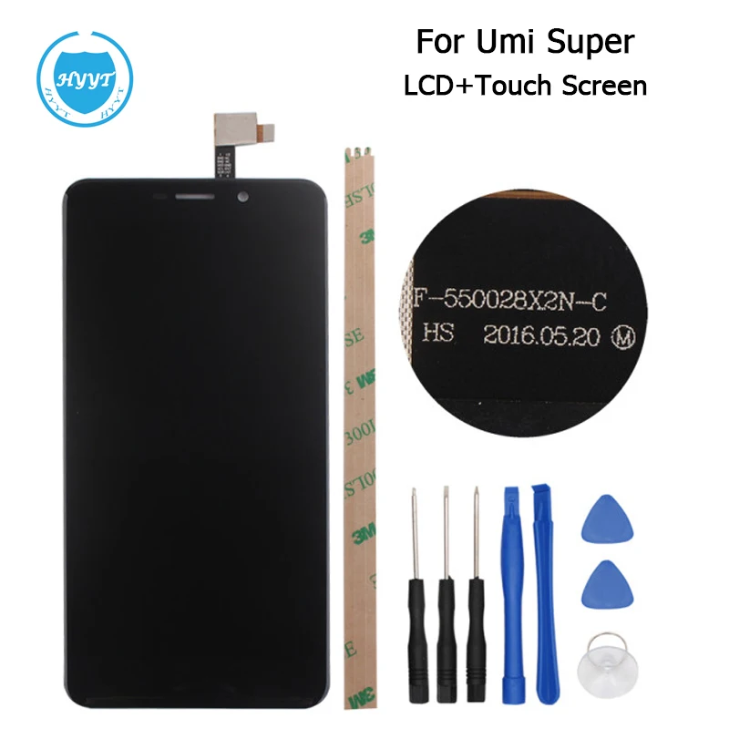 Prix pour UMI Super Écran lcd + Tactile Écran D'origine F-550028X2N-C Écran Digitizer Assemblée Remplacement + Outils Pour UMI Super Super Euro Prix pour UMI Super Écran lcd + Tactile Écran D'origine F-550028X2N-C Écran Digitizer Assemblée Remplacement + Outils Pour UMI Super Super Euro
