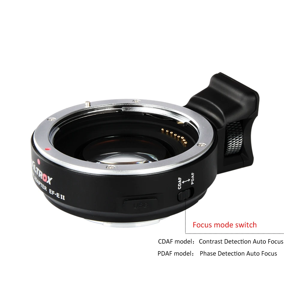 Viltrox EF-E II Автофокус редуктор Скорость усилитель объектива адаптер для Canon EF объектив для sony NEX E камера A9 A7 A7R A7SII A6500 NEX-7
