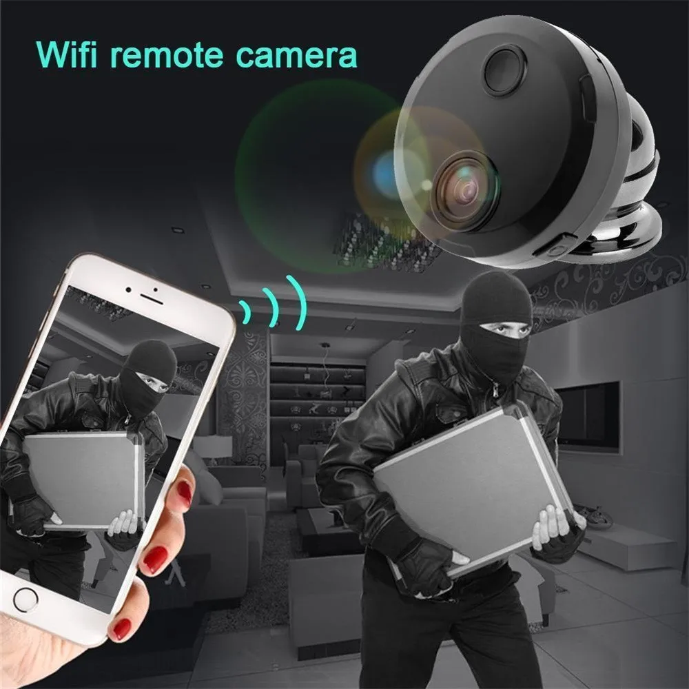 

HDQ15 Mini Camera Wireless Wifi IP Security Camcorder 1080P HD Night Vision 10.10