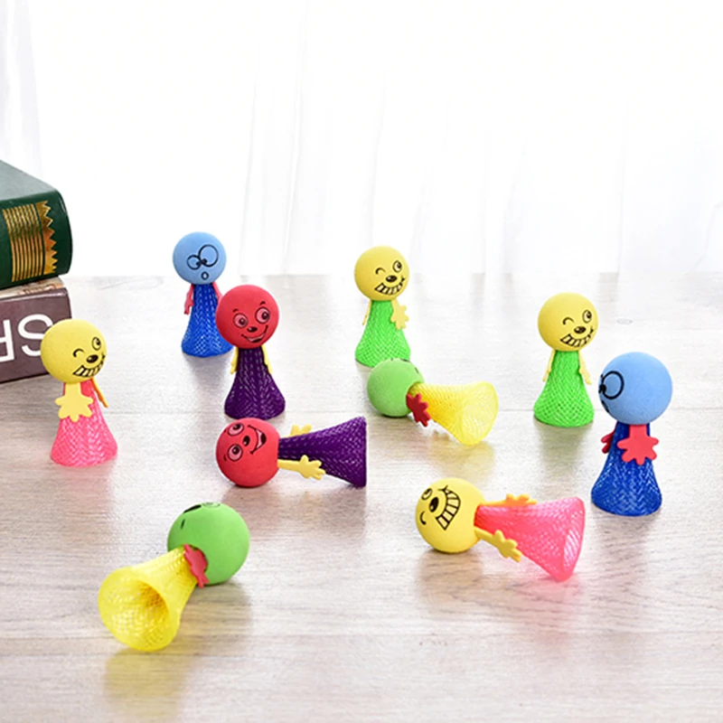 

Wholesale Colorfl Magic Funny Fly Jump Elf Children Strange Toy Bounce Creative Educational Learning Toys Gifts For Children