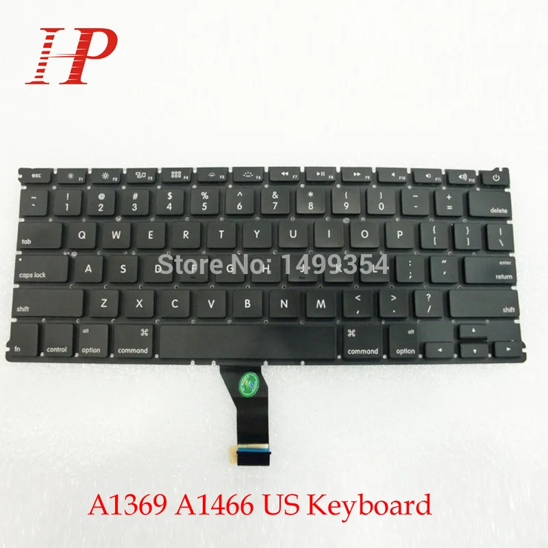Новый A1369 A1466 США Соединенные Штаты клавиатуры для Apple MacBook Air 13 ''A1466 A1369 Клавиатура США Стандартный 2011- 2015