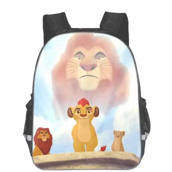 Simba Король Лев школьный рюкзак для детей, мальчиков мультфильм Король Лев школьные сумки детей девочек дошкольного ребенка детский сад сумка - Цвет: photo color