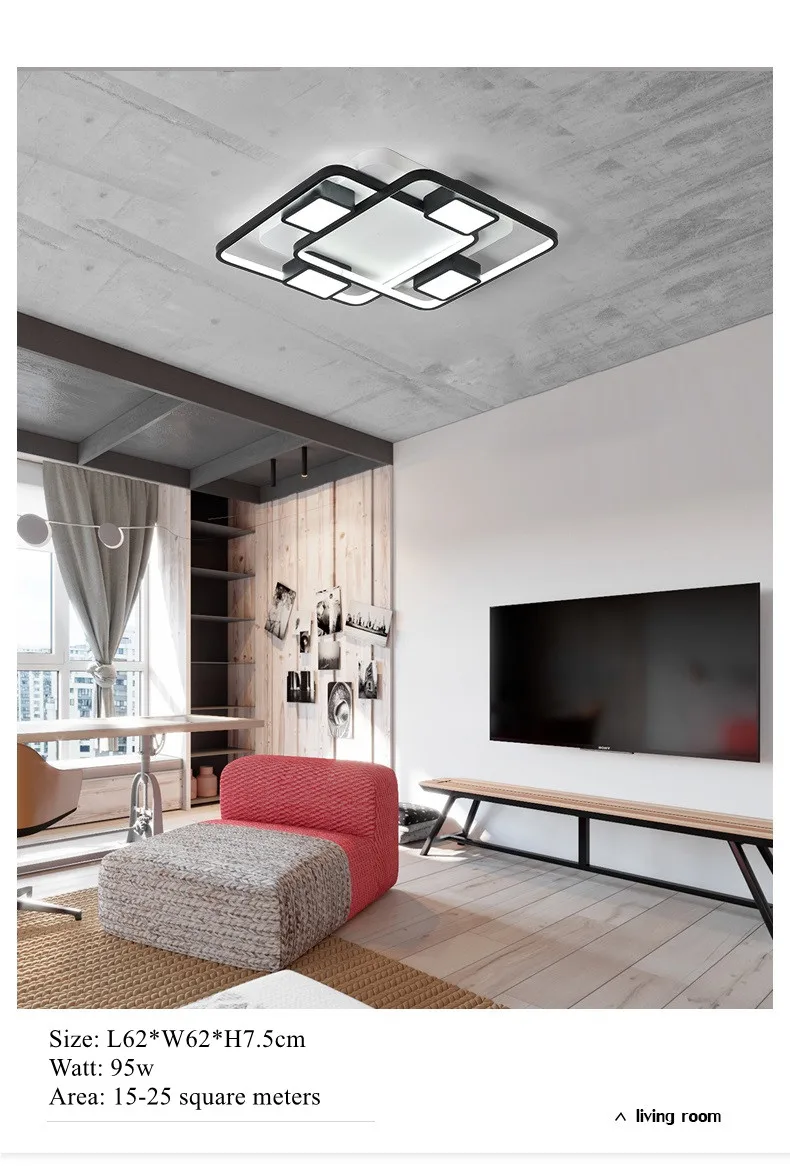 led ceiling lamp modern ceiling light  fixtures 7