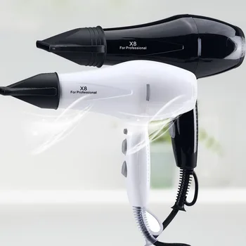

DIDIHOU Dryer Professional Salon Hair Dryer Negative Ion Dryer Electric Hairdryer Hot/Cold Wind Air Collecting Nozzle