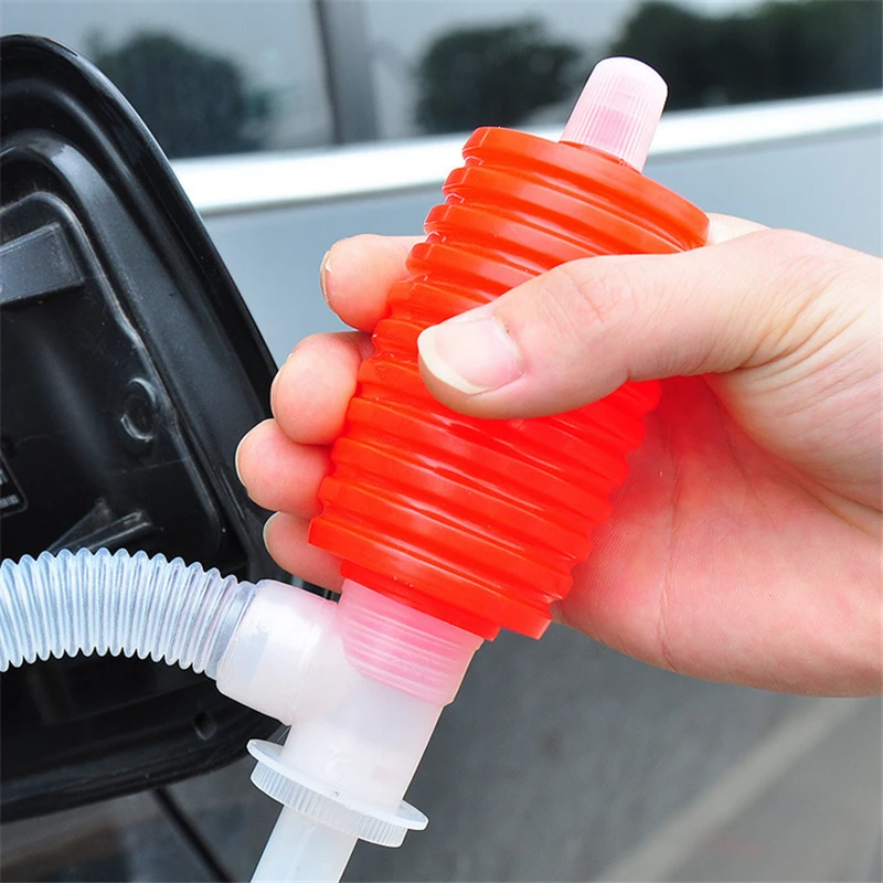 Универсальный автомобильный топливный ручной сифонный насос масляный бензиновый жидкостный топливоперекачивающий шланг водяной насос